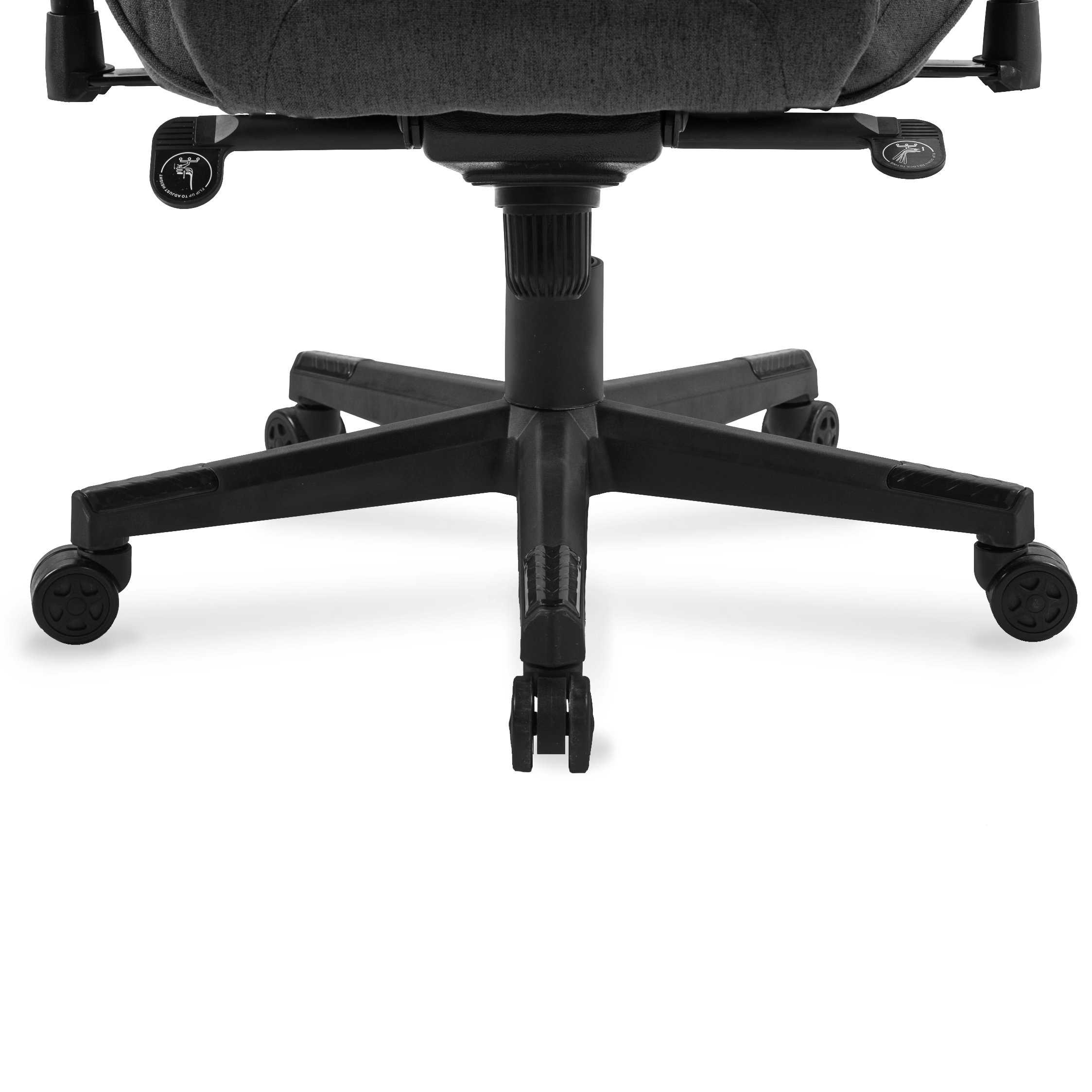 Ergonomiczny Fotel Gamingowy DELAGEAR G 808 Ciemnoszary Materiałowy - obrazek 13