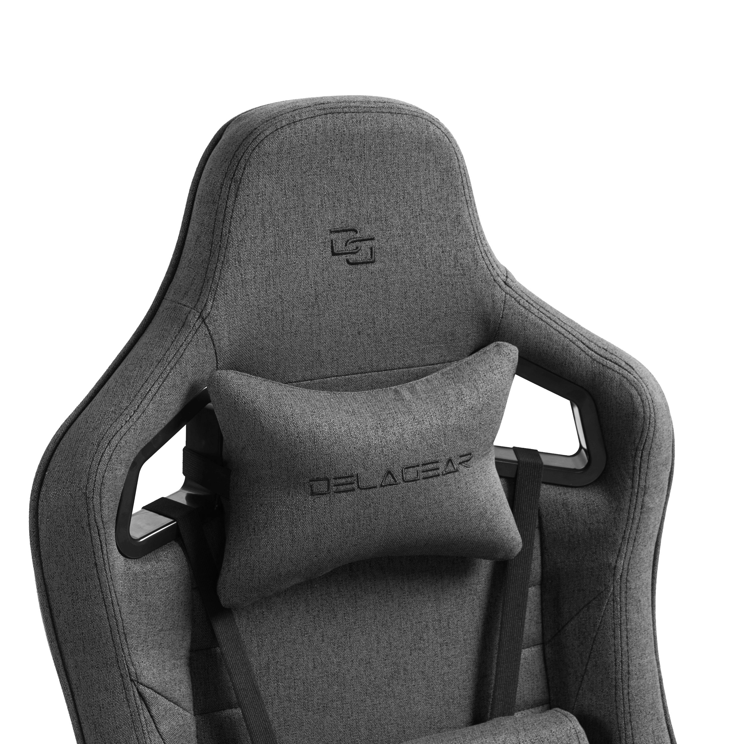 Ergonomiczny Fotel Gamingowy DELAGEAR G 808 Ciemnoszary Materiałowy - obrazek 14