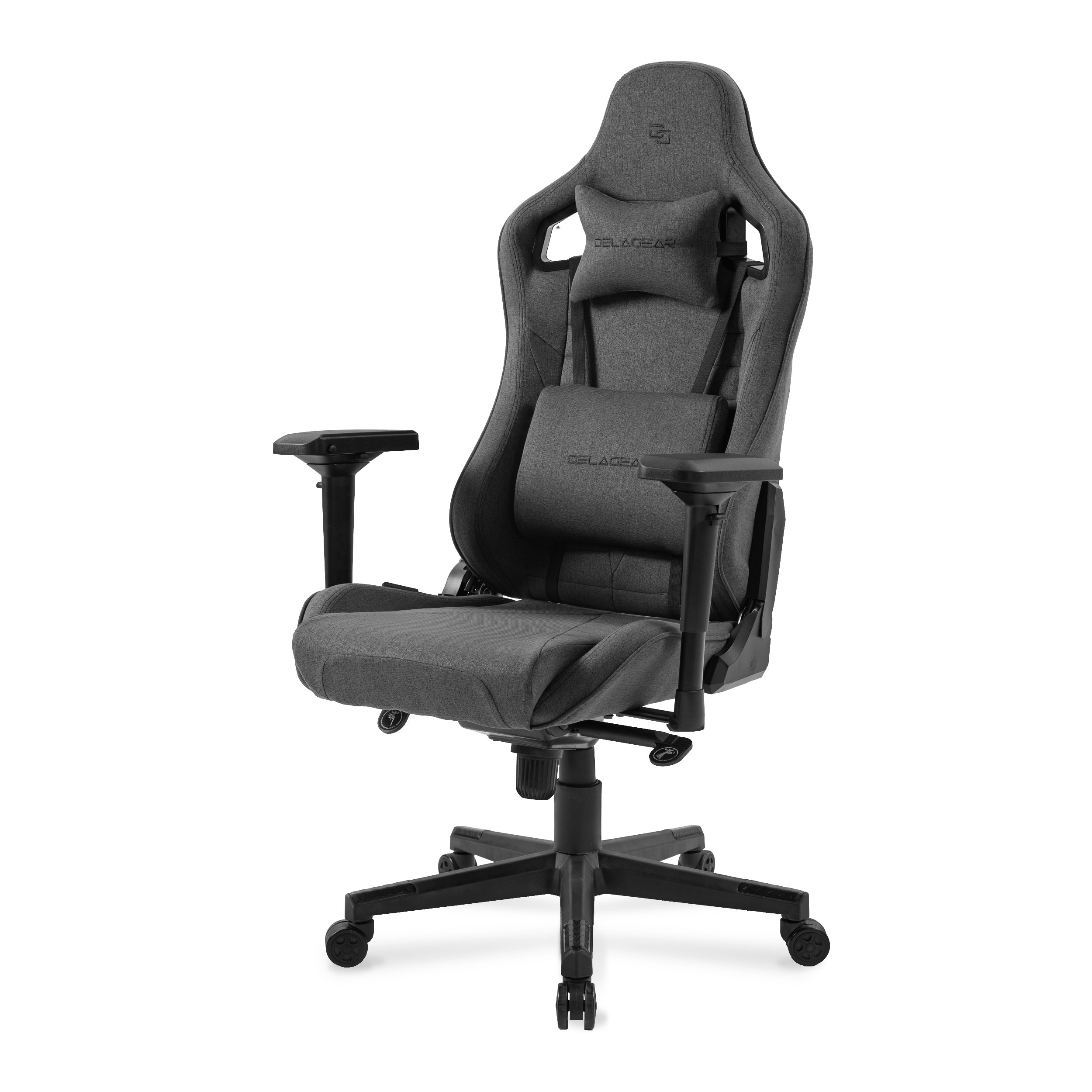 Ergonomiczny Fotel Gamingowy DELAGEAR G 808 Ciemnoszary Materiałowy - obrazek 15