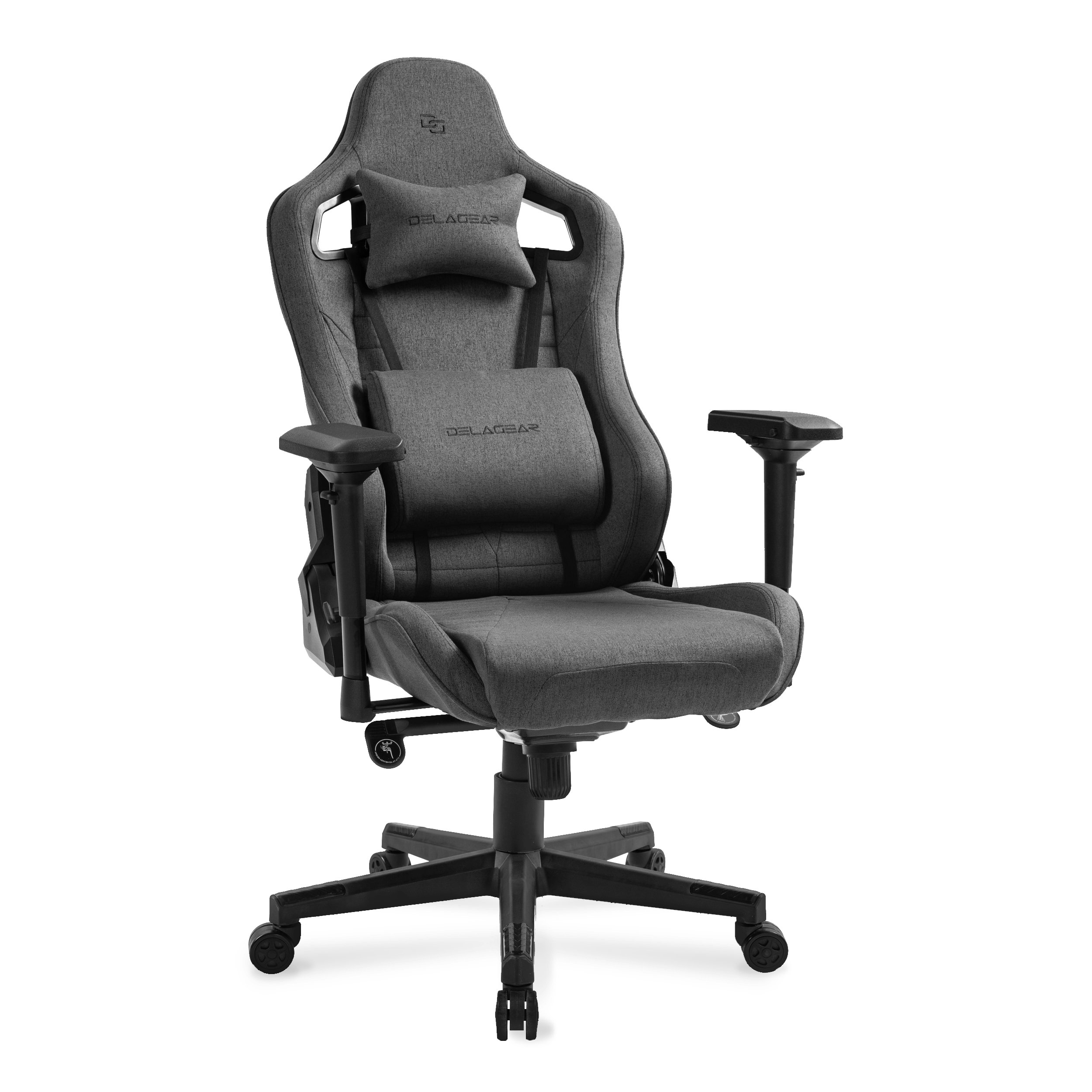 Ergonomiczny Fotel Gamingowy DELAGEAR G 808 Ciemnoszary Materiałowy - obrazek 16