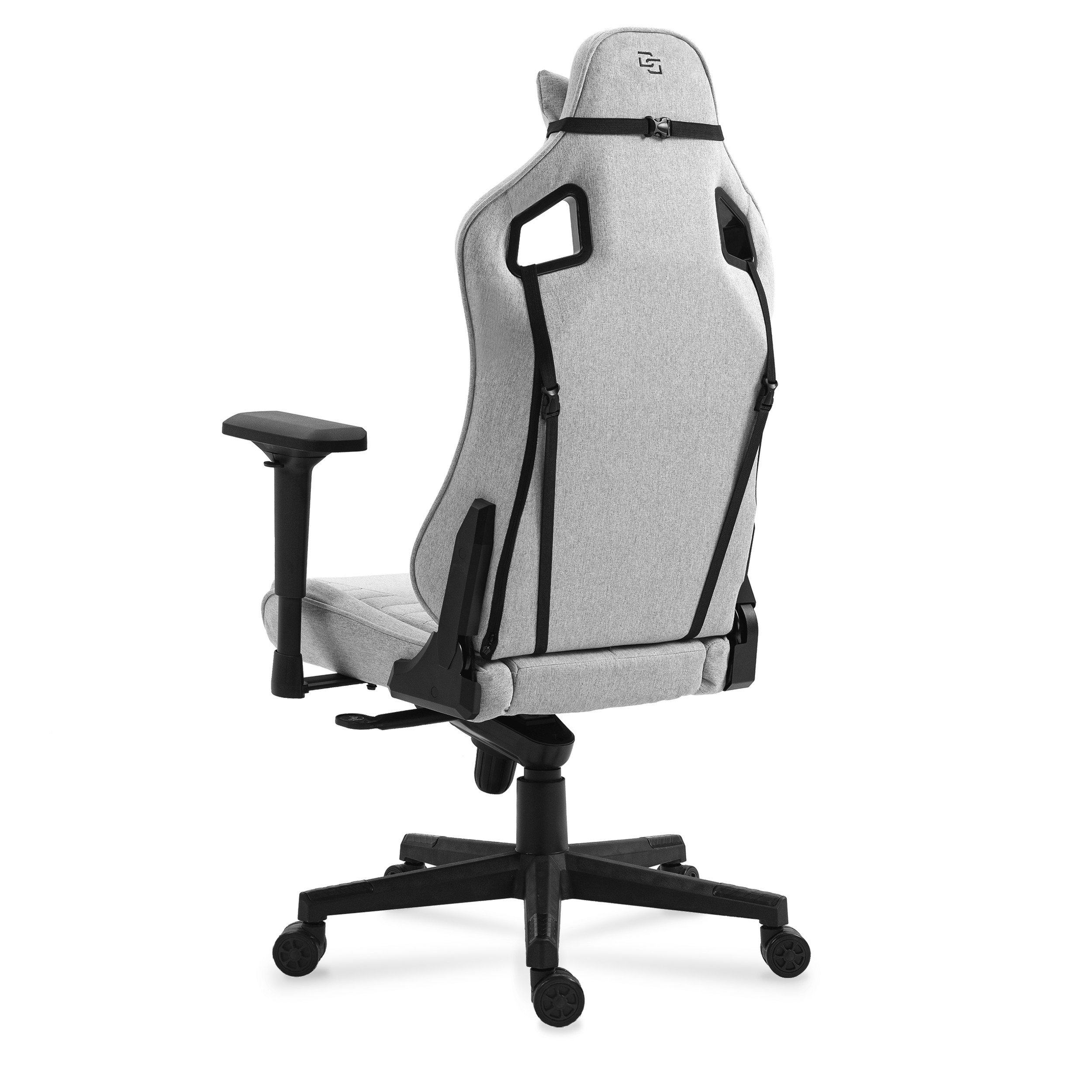 Ergonomiczny Fotel Gamingowy DELAGEAR G 808 Szary Materiałowy - obrazek 4