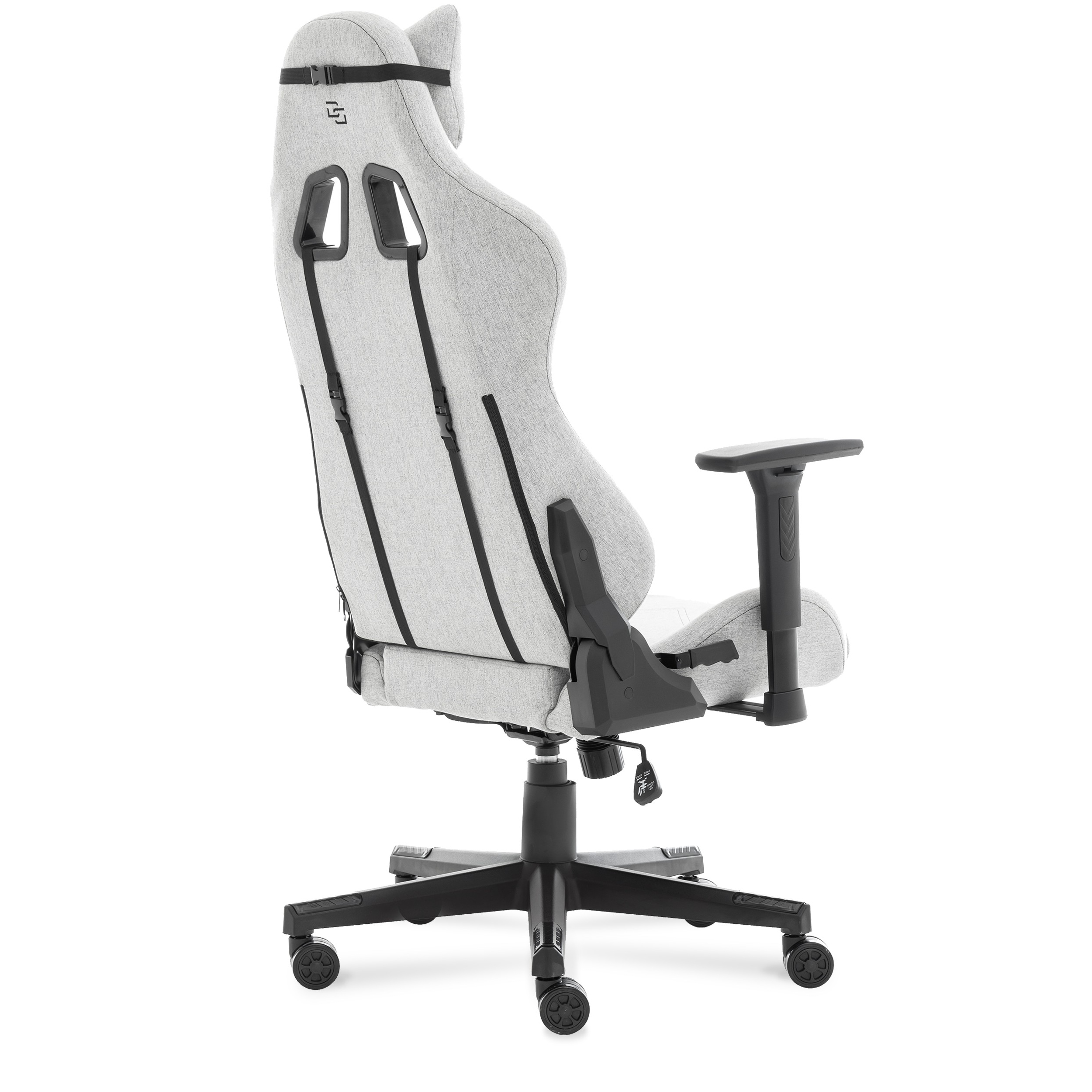 Ergonomiczny Fotel Gamingowy DELAGEAR G 606 Szary Materiałowy - obrazek 6