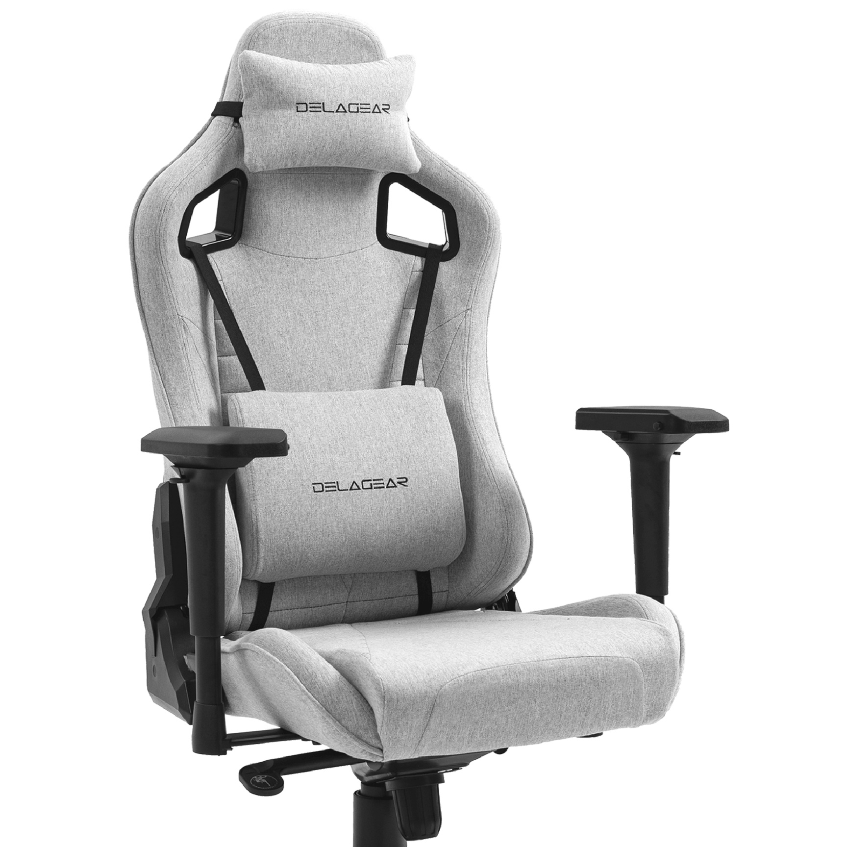 Ergonomiczny Fotel Gamingowy DELAGEAR G 808 Szary Materiałowy - obrazek 8