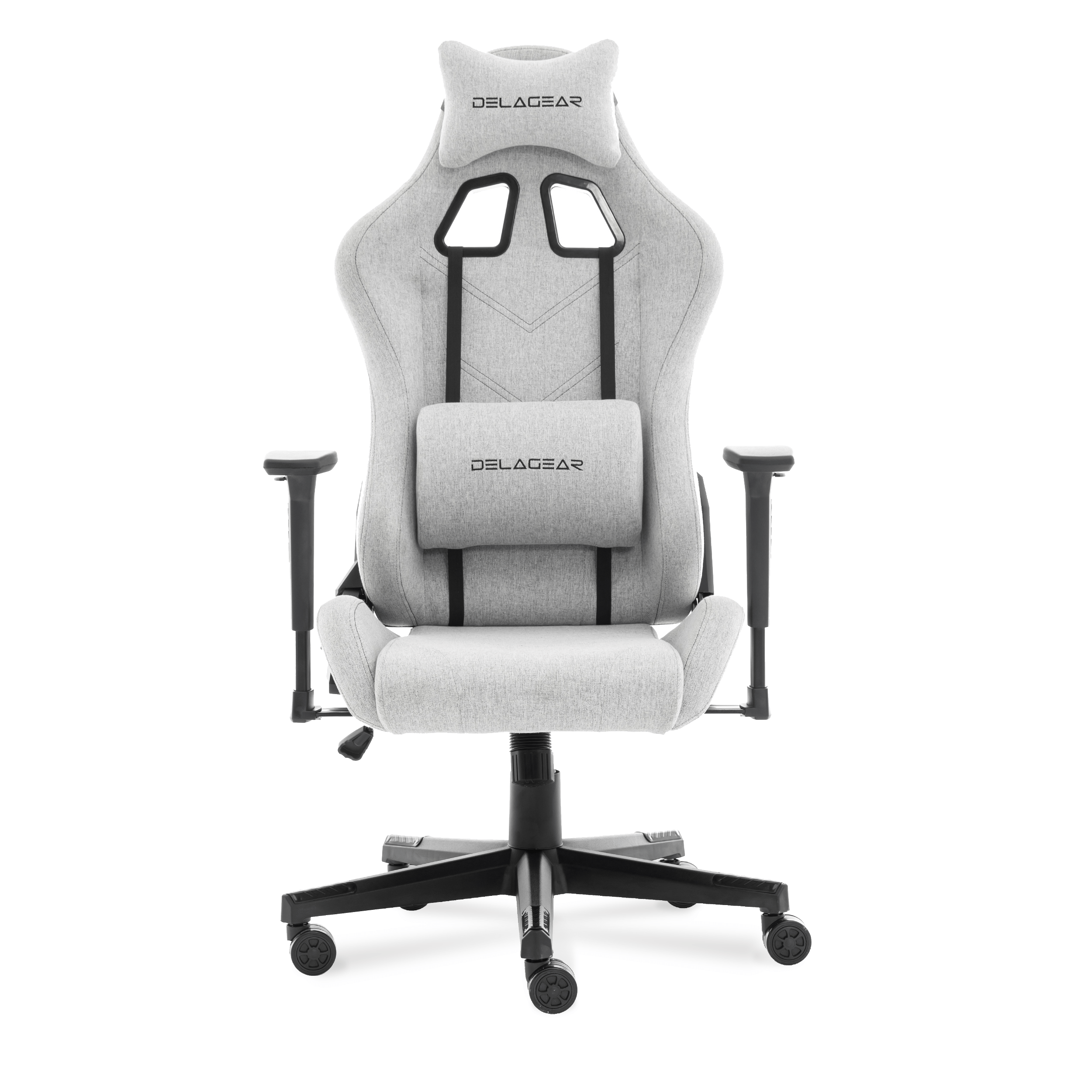 Ergonomiczny Fotel Gamingowy DELAGEAR G 606 Szary Materiałowy - obrazek 10