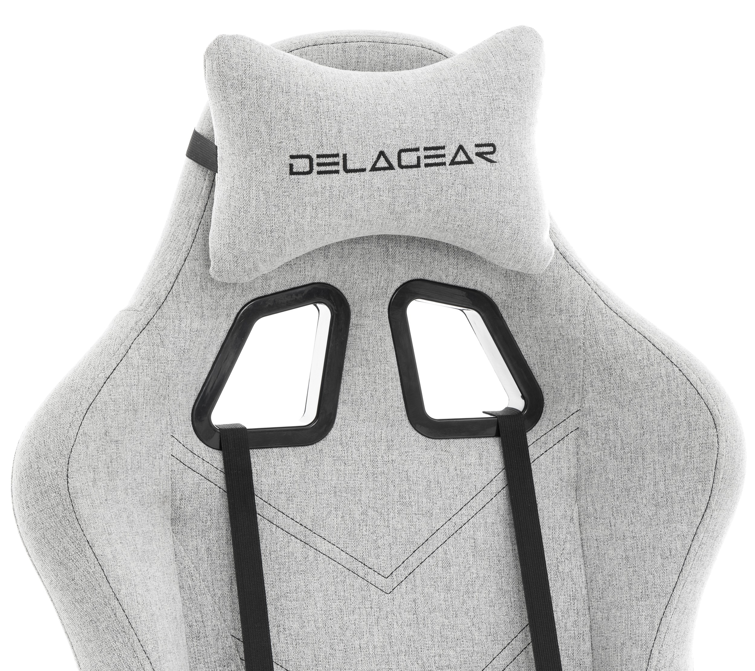 Ergonomiczny Fotel Gamingowy DELAGEAR G 606 Szary Materiałowy - obrazek 14