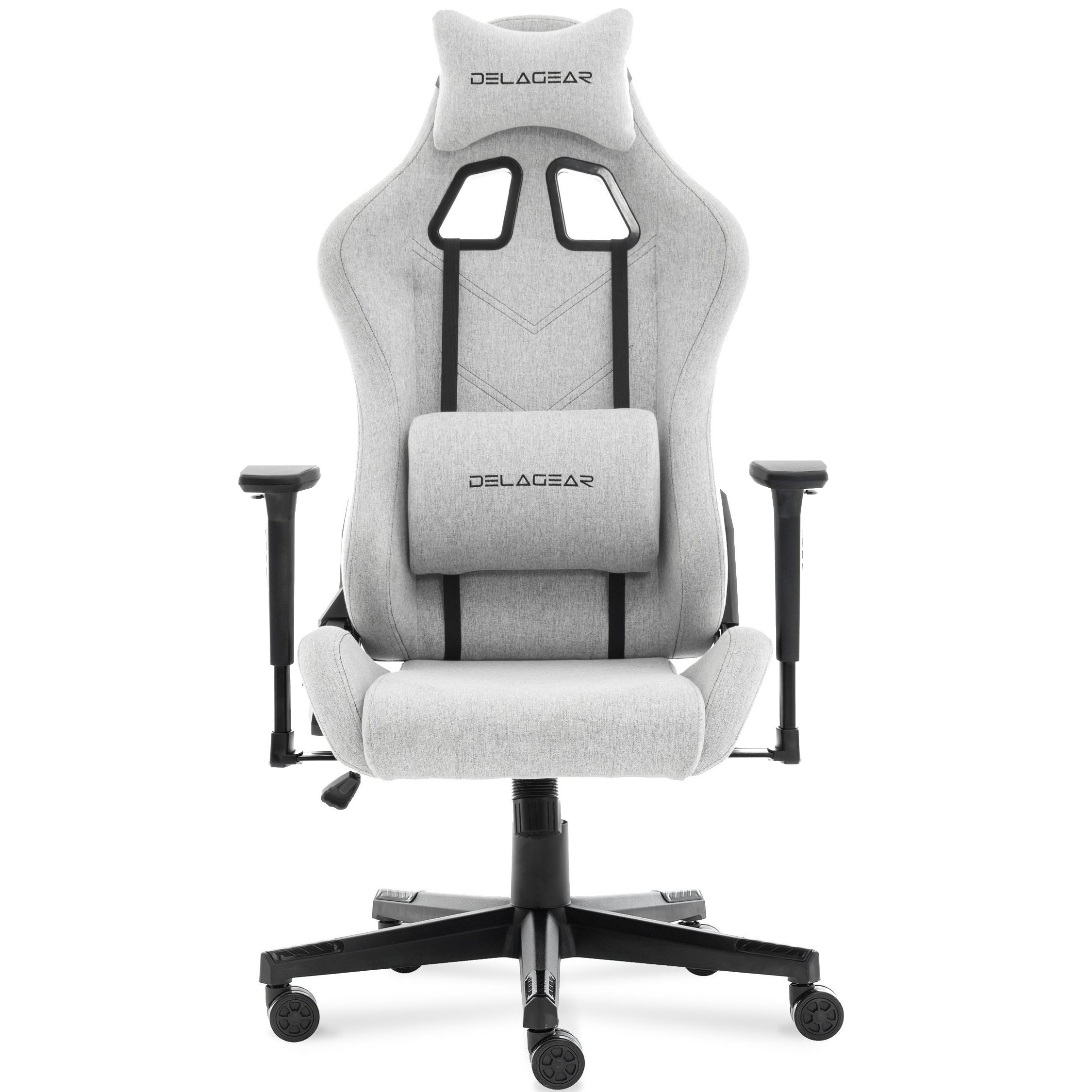 Ergonomiczny Fotel Gamingowy DELAGEAR G 606 Szary Materiałowy - obrazek 21