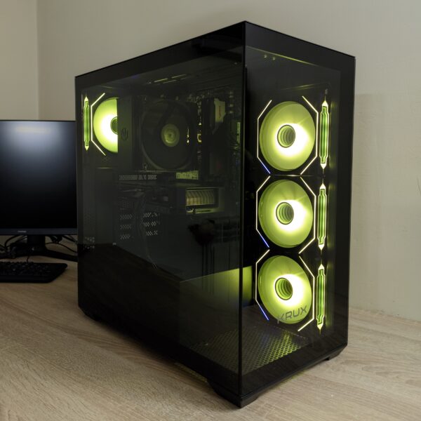 Komputer RTX 4060 8GB / Ryzen 7500F / 32GB RAM DDR5 / 1TB M.2 KRUX EXO