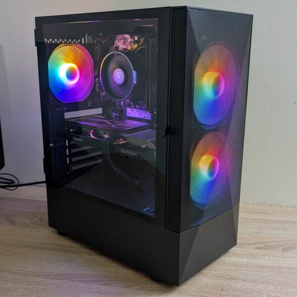 Komputer RX 7600 / Ryzen 5500 / 32GB RAM DDR4 / 1TB M.2 KRUX VAKO