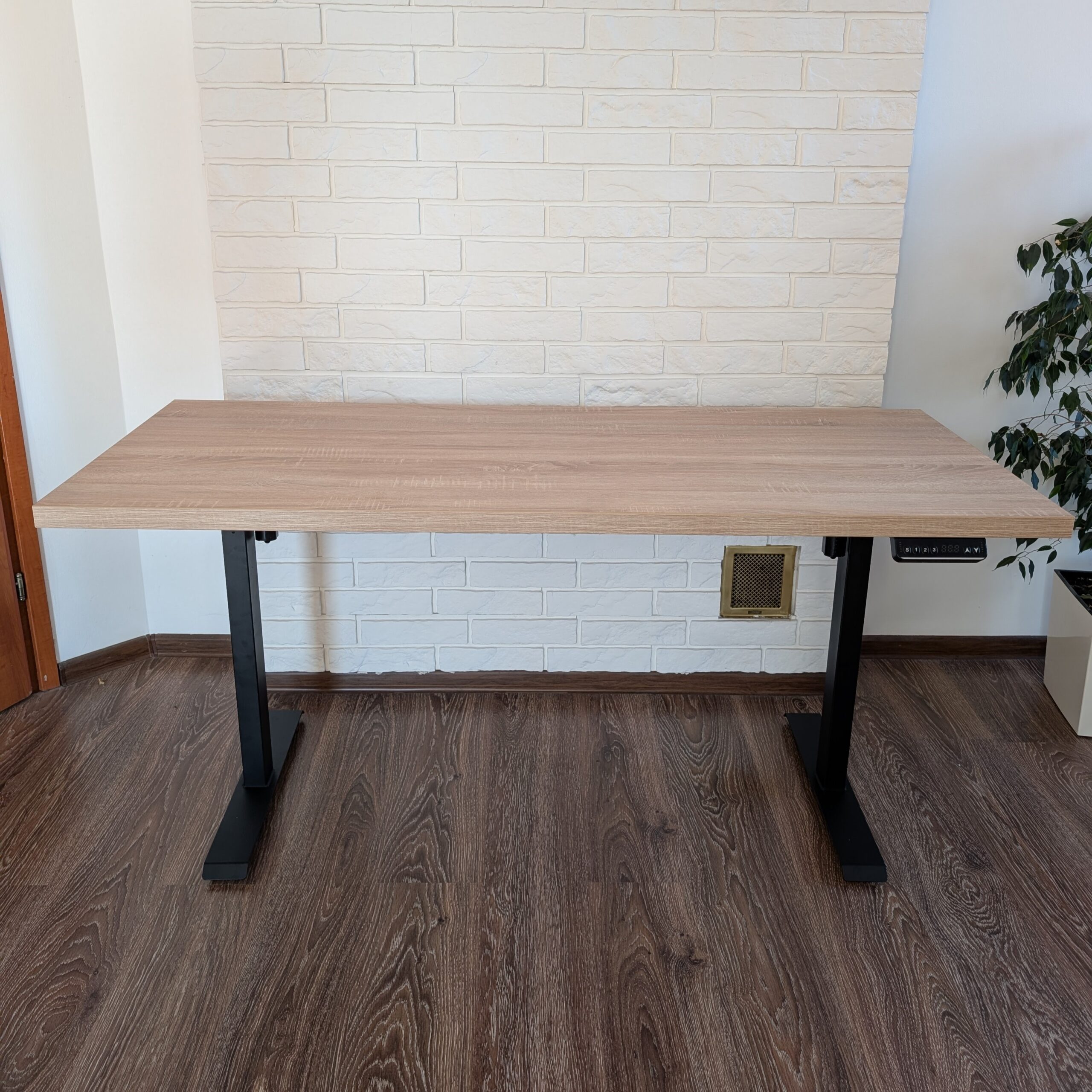 Biurko regulowane elektrycznie DREAM PRO | Dąb Sonoma 36MM - obrazek 2