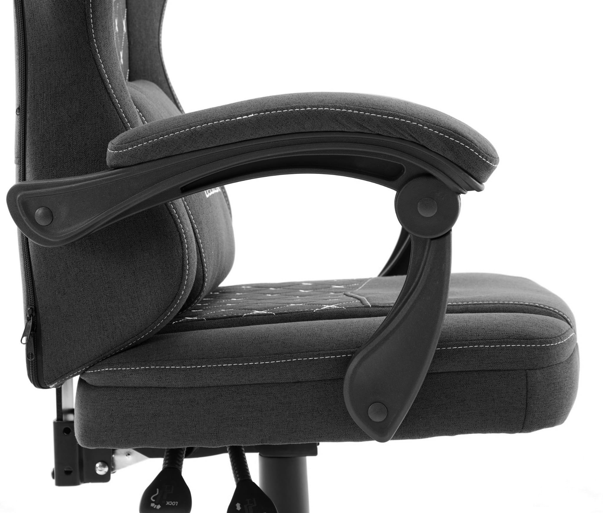 Ergonomiczny Fotel Gamingowy DELAGEAR G 300 Czarny Materiałowy - obrazek 10