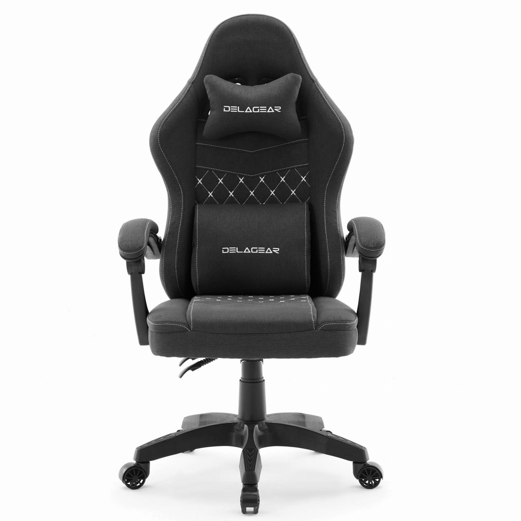Ergonomiczny Fotel Gamingowy DELAGEAR G 300 Czarny Materiałowy - obrazek 15