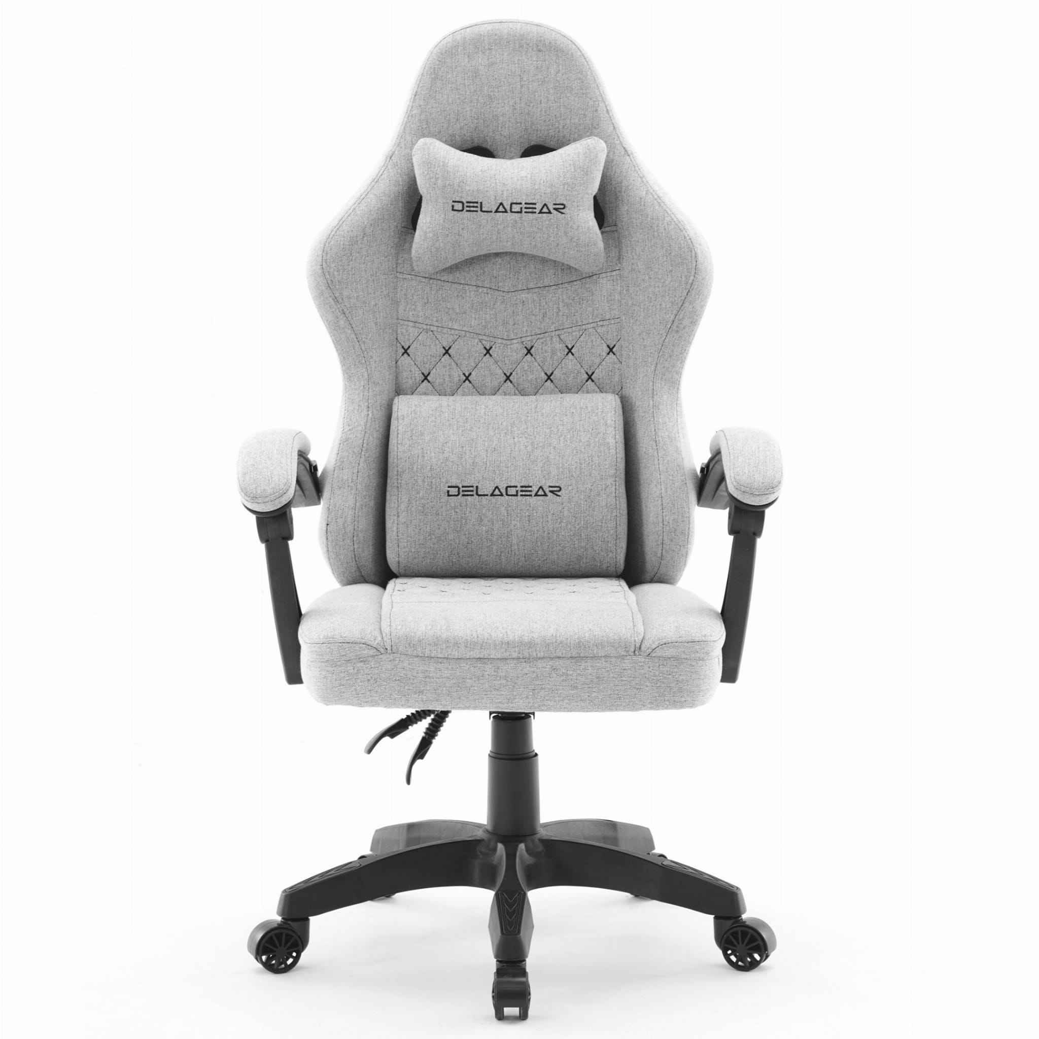 Ergonomiczny Fotel Gamingowy DELAGEAR G 300 Szary Materiałowy - obrazek 7