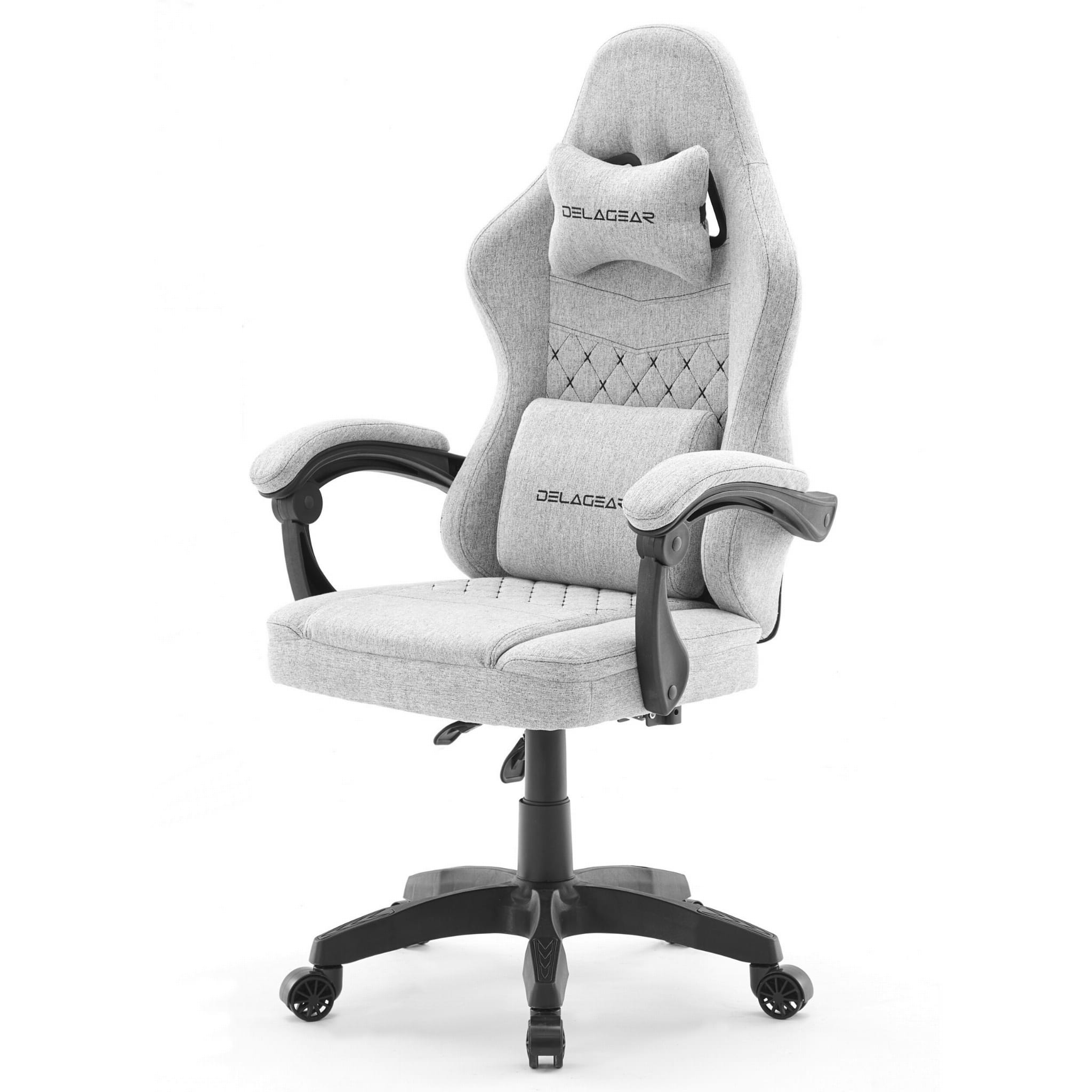 Ergonomiczny Fotel Gamingowy DELAGEAR G 300 Szary Materiałowy - obrazek 11