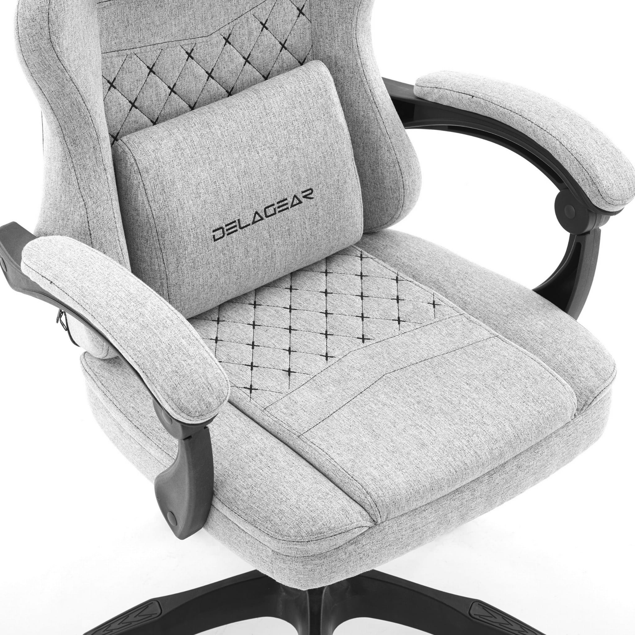 Ergonomiczny Fotel Gamingowy DELAGEAR G 300 Szary Materiałowy - obrazek 16