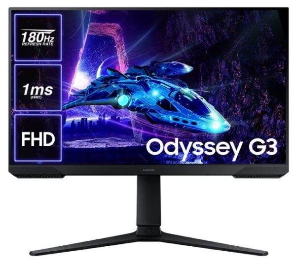 Monitor do gier Samsung Odyssey G3 - 27'' | VA | Full HD | 1 (MPRT) | 180Hz