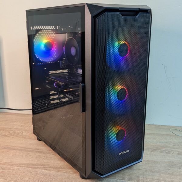 Komputer RX7600 / Ryzen 5500 / 32GB RAM DDR4 / 1TB M.2 KRUX ORONA