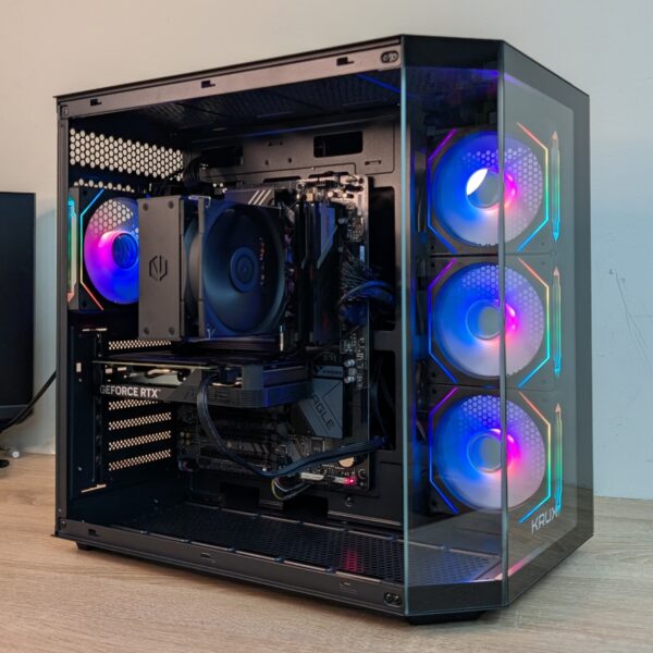 Komputer RTX 5060 8GB / Ryzen 7500F / 32GB RAM DDR5 / 1TB M.2 KRUX Empero (NOWOŚĆ)