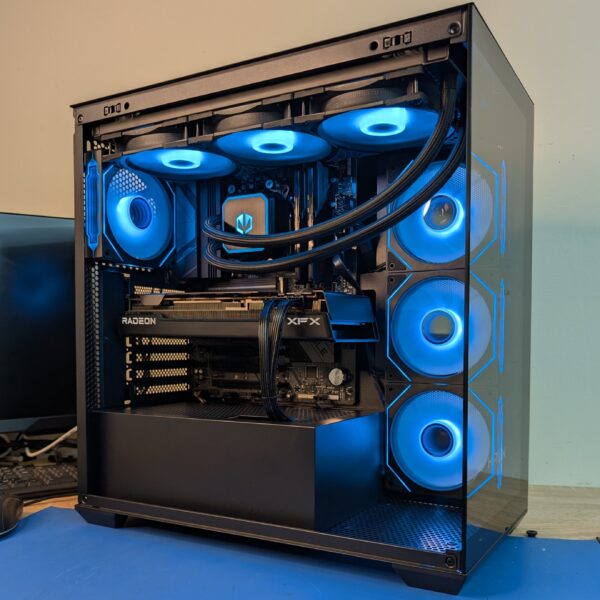 Komputer RX 9070XT / Ryzen 7 7800X3D / 32GB RAM / 1TB M.2 / Navis F360 ARGB KRUX EXO