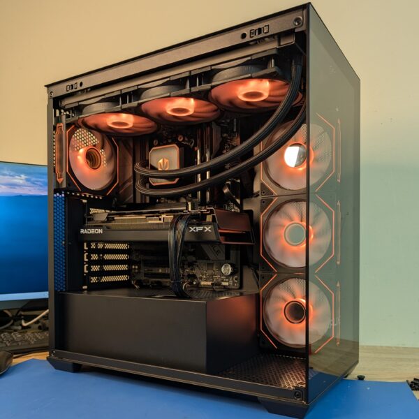 Komputer RX 7800XT / Ryzen 7 7800X3D / 32GB RAM / 1TB M.2 / Navis F360 ARGB KRUX EXO