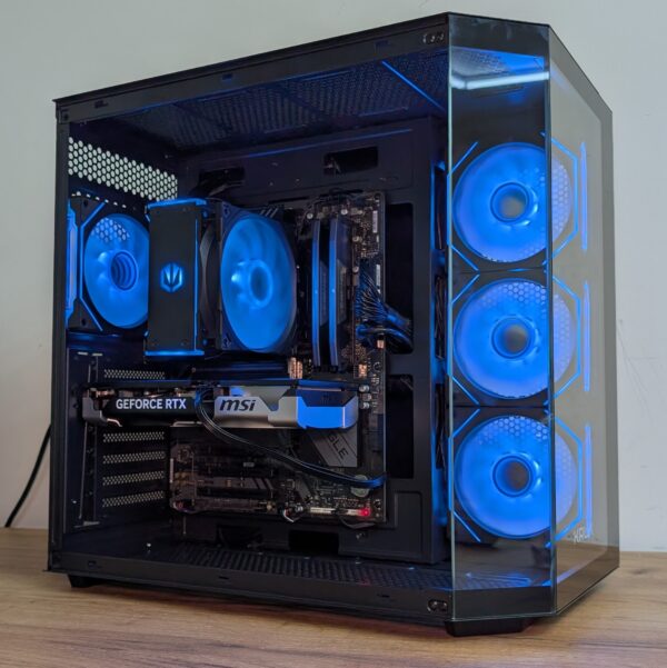 Komputer RTX 5060 / Ryzen 8400f / 16GB RAM DDR5 / 1TB M.2 / Fera 5 Black ARGB KRUX Empero