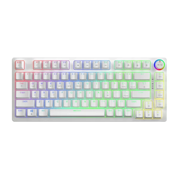 Klawiatura mechaniczna Savio Phenix White ABS
