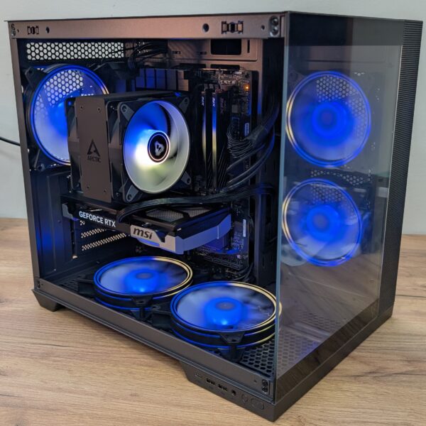 Komputer RTX 5060Ti 16GB / I5 14400F / 16GB RAM DDR5 / 1TB M.2 / VOLCANO PANORAMA MIDI