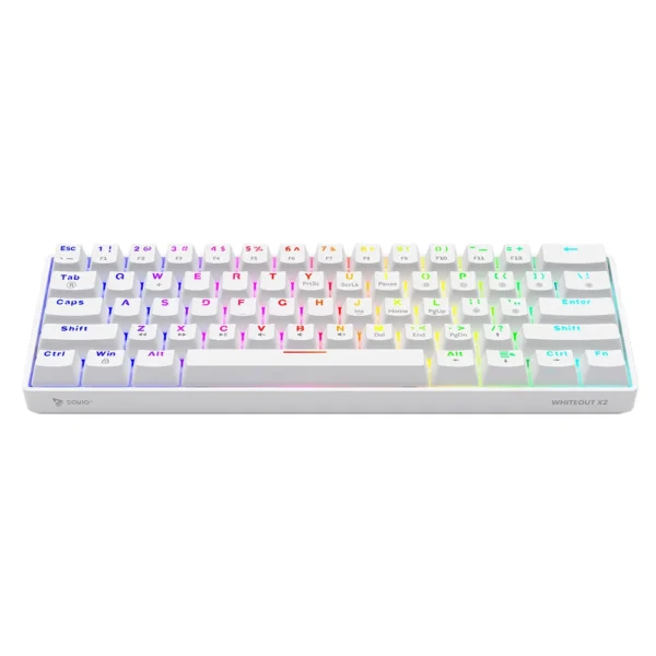 Klawiatura mechaniczna Savio Whiteout X2