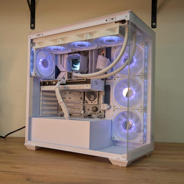 Komputer RTX 5070 / Ryzen 5 9600X / 32GB RAM / 1TB M.2 / LS720 SE KRUX EXO WHITE (NOWOŚĆ)
