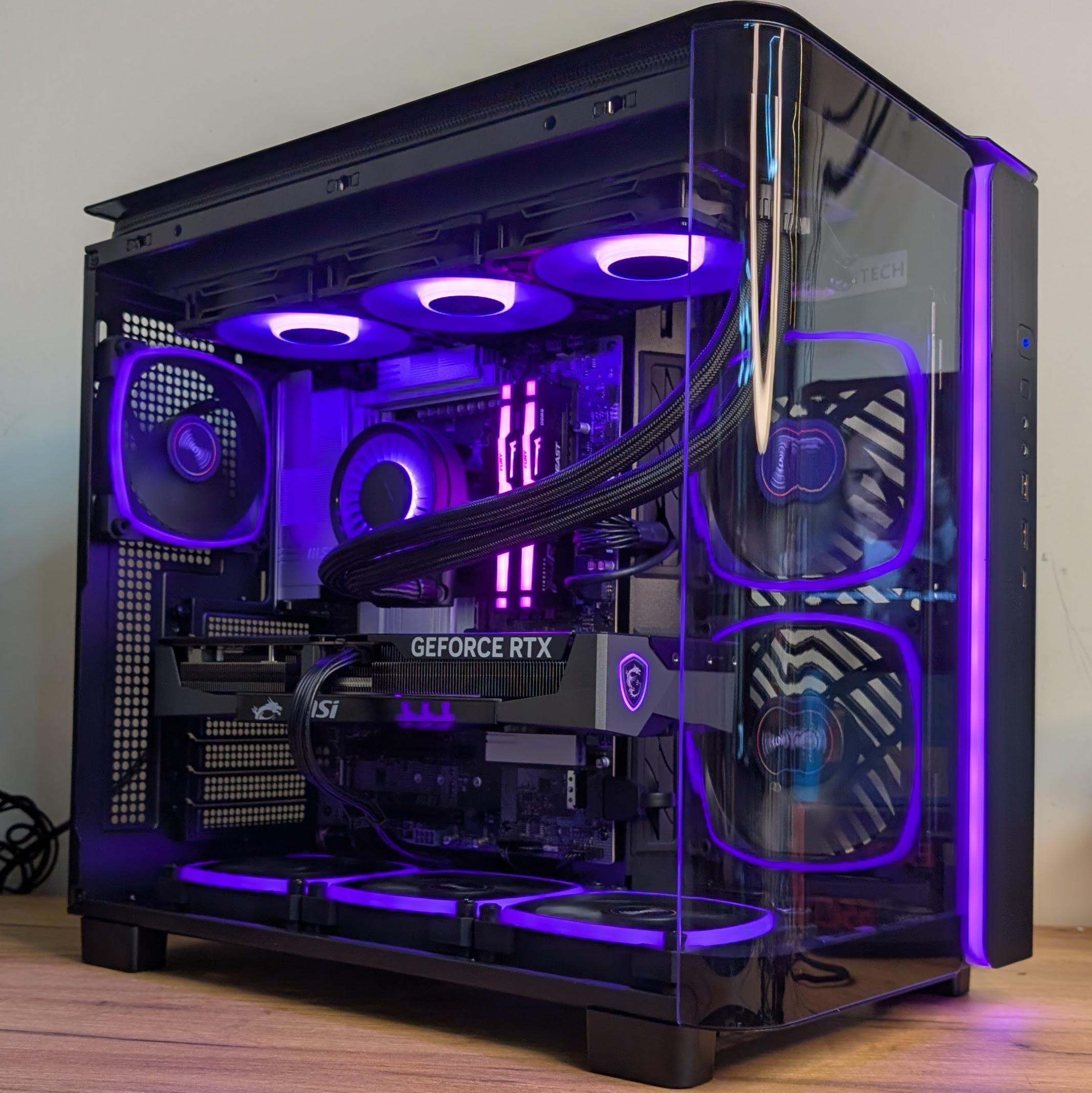 Komputer RTX 5080 / Ryzen 7 7800X3D / 32GB RAM / 1TB M.2 / Arctic Freezer III 360 Montech King 95 PRO - obrazek 3