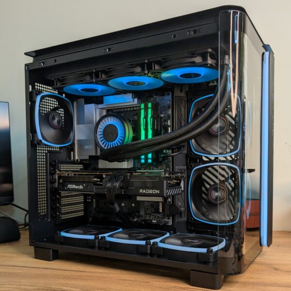 Komputer RX 9070XT / Ryzen 7 9800X3D / 32GB RAM / 1TB M.2 / Arctic Freezer III 360 Montech King 95 PRO
