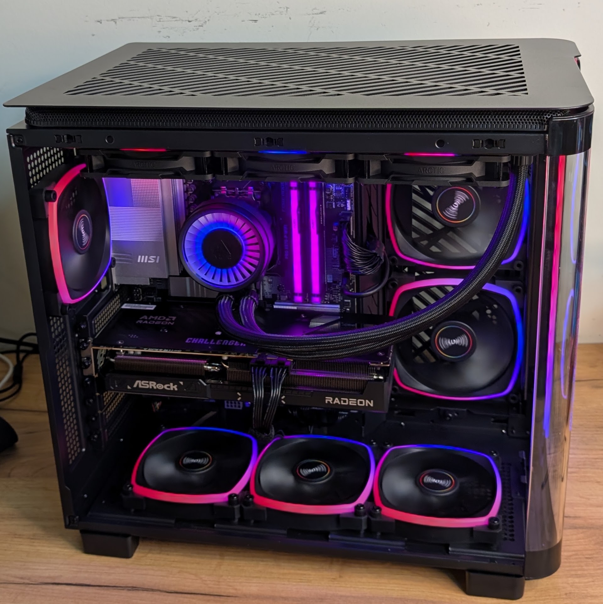 Komputer RX 9070 / Ryzen 7 7800X3D / 32GB RAM / 1TB M.2 / Arctic Freezer III 360 Montech King 95 PRO - obrazek 6