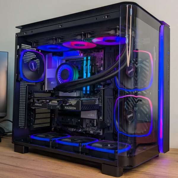 Komputer RX 9060XT 16GB / Ryzen 7 7700 / 16GB RAM DDR5 / 1TB M.2 / Arctic Freezer III 360 Montech King 95 PRO