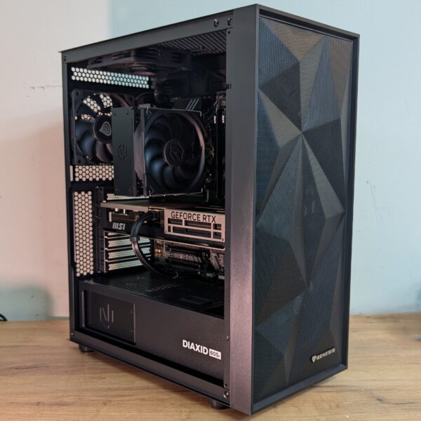Komputer RTX 5070 / Ryzen 7 7700 / 32GB RAM / 1TB M.2 Genesis DIAXID 605F