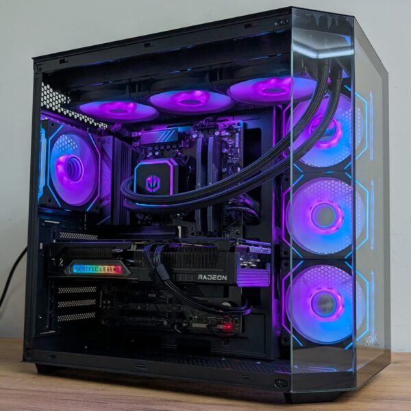 Komputer RX 9070 / Intel I5 14600KF / 32GB RAM DDR5 / 1TB M.2 / Navis F360 ARGB KRUX Empero