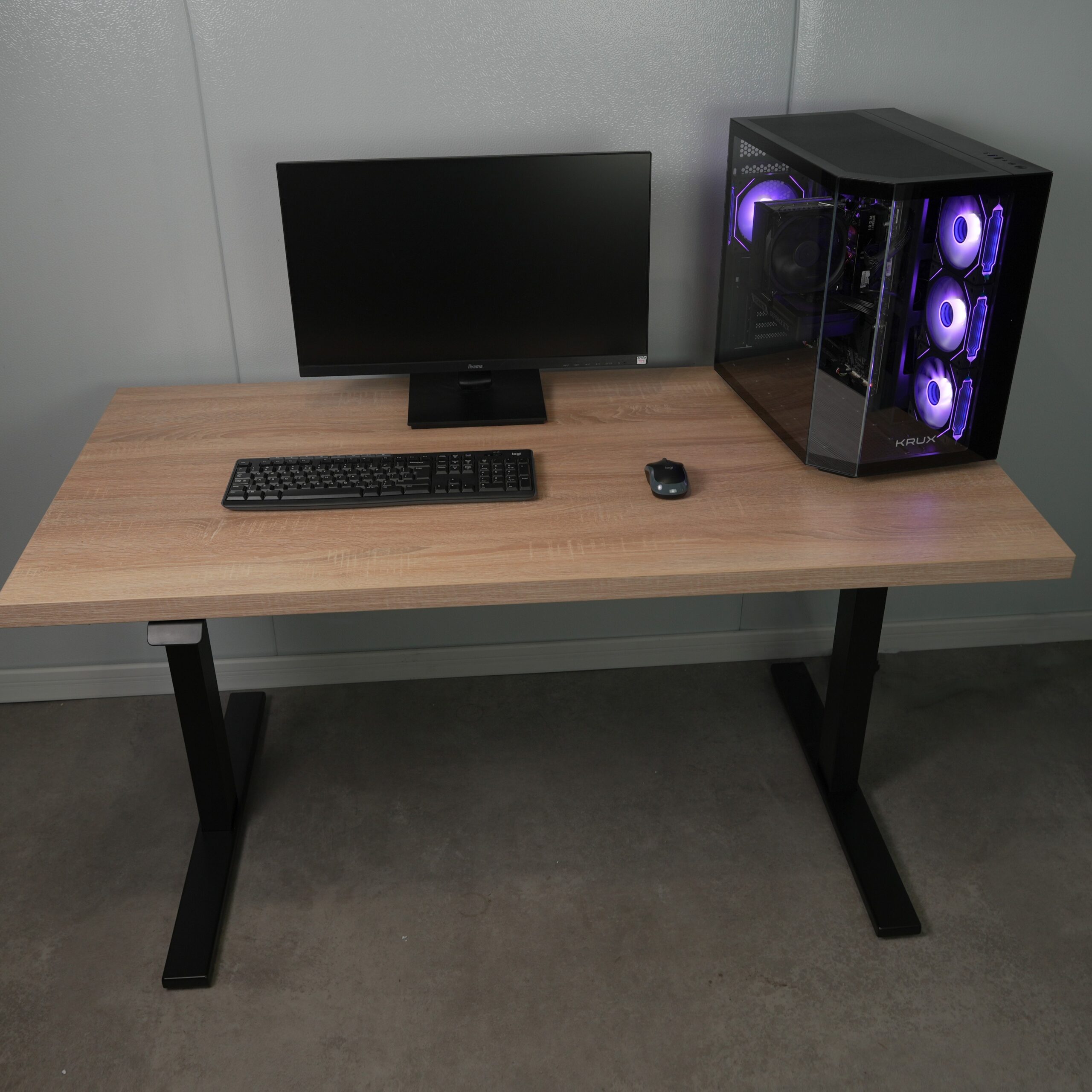 Biurko regulowane elektrycznie DREAM PRO MAX | Dąb Sonoma UDŹWIG 200KG - obrazek 7