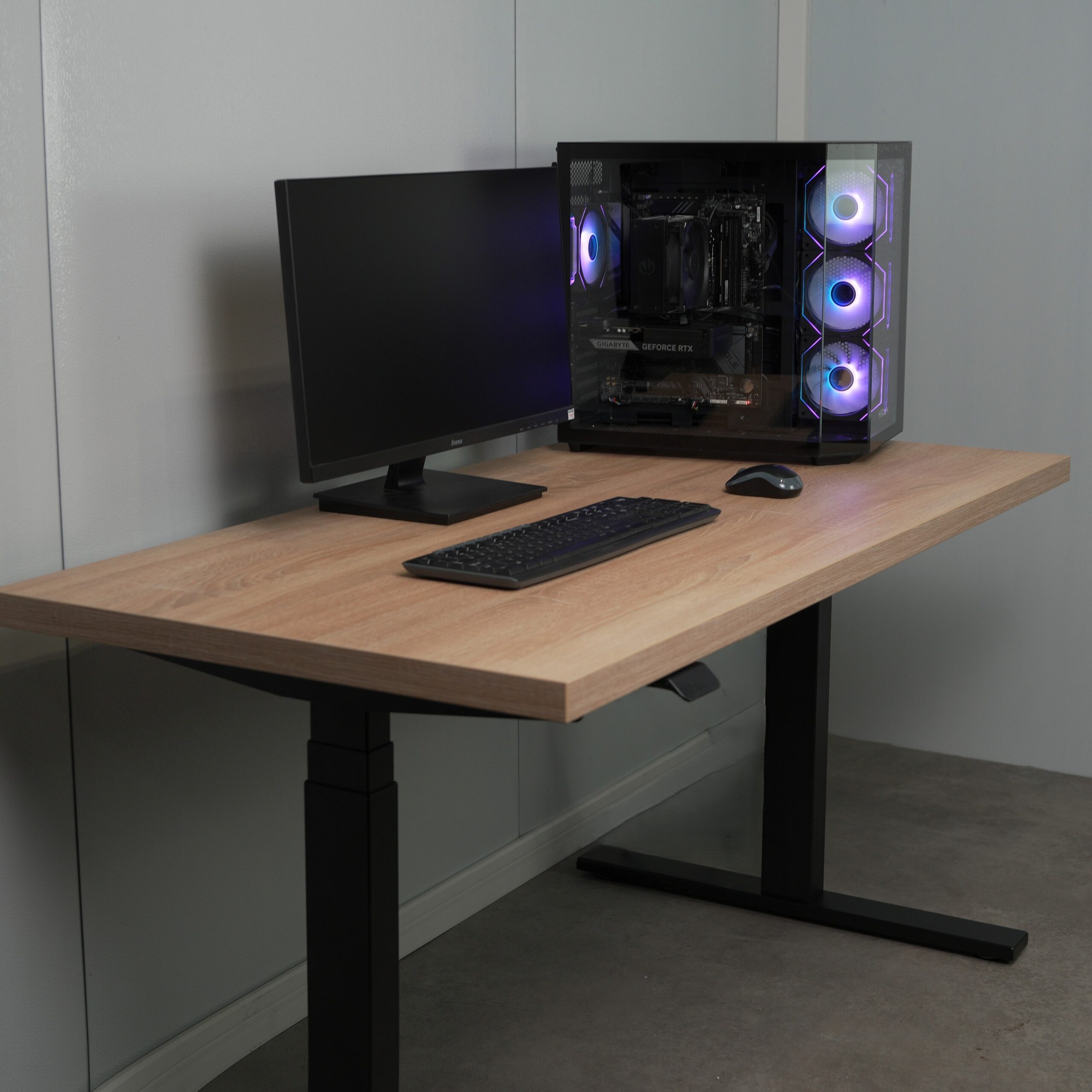 Biurko regulowane elektrycznie DREAM PRO MAX | Dąb Sonoma UDŹWIG 200KG - obrazek 19