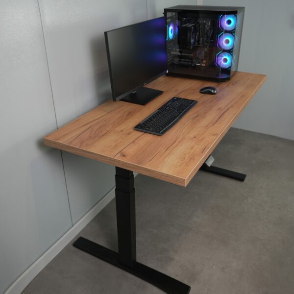 Biurko regulowane elektrycznie DREAM PRO MAX | Dąb Kraft UDŹWIG 200KG