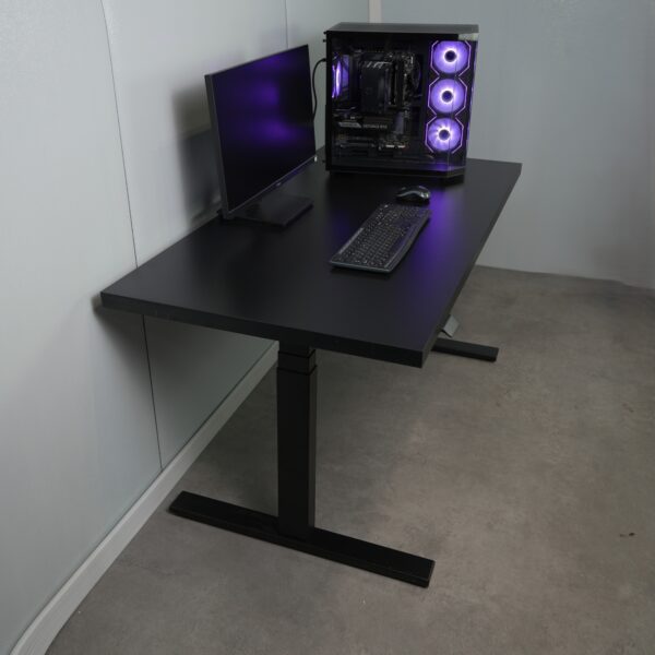 Biurko regulowane elektrycznie DREAM PRO MAX | Czarny UDŹWIG 200KG