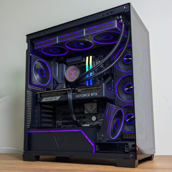 Komputer RTX 5080 16GB / Ryzen 7 9800X3D / 32GB RAM DDR5 / 1TB M.2 / Krux HydroX 360 / Volcano Stellar Plus
