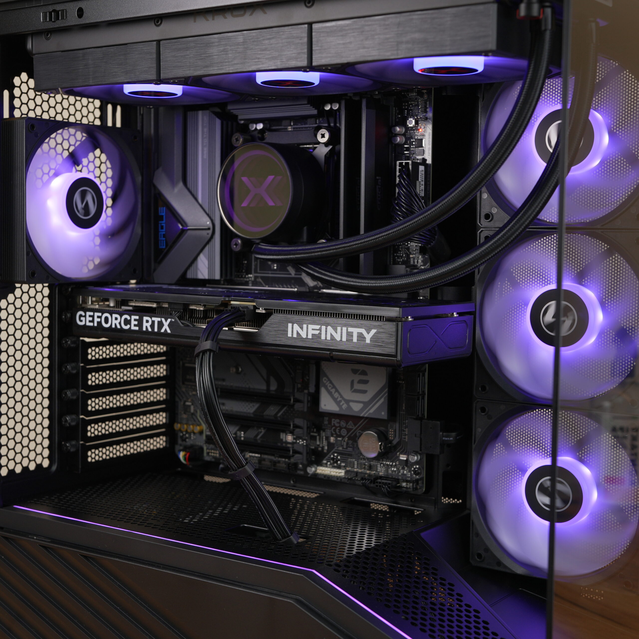 Komputer RTX 5070 / Ryzen 7 7700 / 32GB RAM / 1TB M.2 / Krux Hydrox 360 / Lian Li V100R - obrazek 5