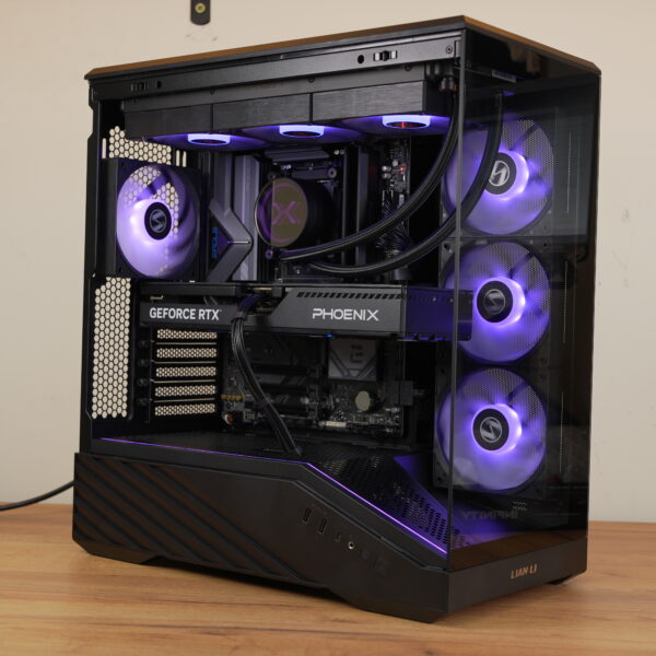 Komputer RTX 5080 / Ryzen 7 9800X3D / 32GB RAM / 1TB M.2 / Krux Hydrox 360 / Lian Li V100R